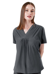 Parkley Quantum - Women's Two-Pocket Shirred Nova Top