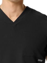 Parkley ABC - Men's One-Pocket SANTIAGO Basic V-Neck Top
