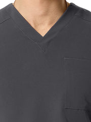 Parkley ABC - Men's One-Pocket SANTIAGO Basic V-Neck Top