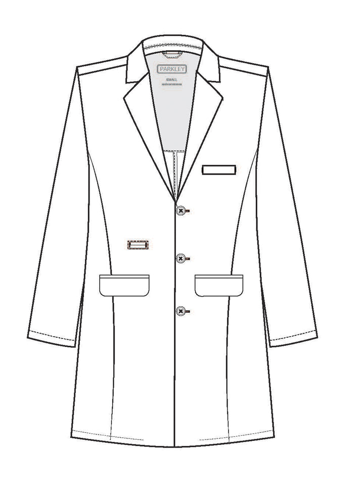 Parkley - Men's Seven-Pocket 36" Premium Long Perfect Lab Coat