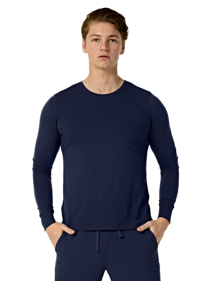 Parkley Subscrubs - Men's Crew Neck Long Sleeve Tee