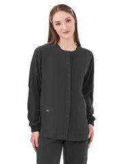 Parkley Quantum - Women's Two-Pocket CELESTE Snap Front Jacket