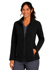 Parkley - Perfect Fleece - Women's Two-Pocket Bonded Fleece Full Zip Jacket