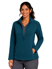 Parkley - Perfect Fleece - Women's Two-Pocket Bonded Fleece Full Zip Jacket