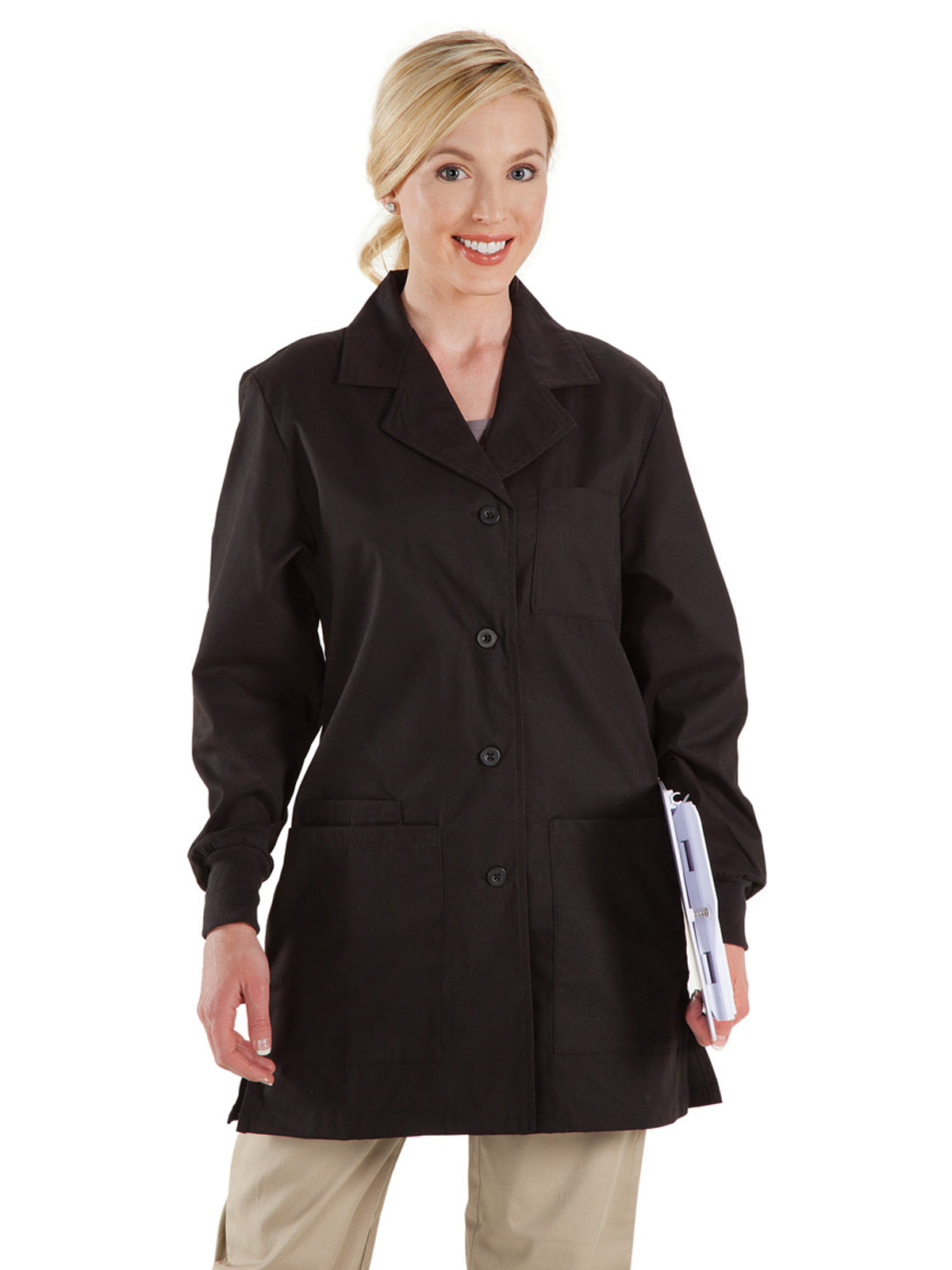Prestige Medical - Women's Four-Pocket Fashion Lab Coat