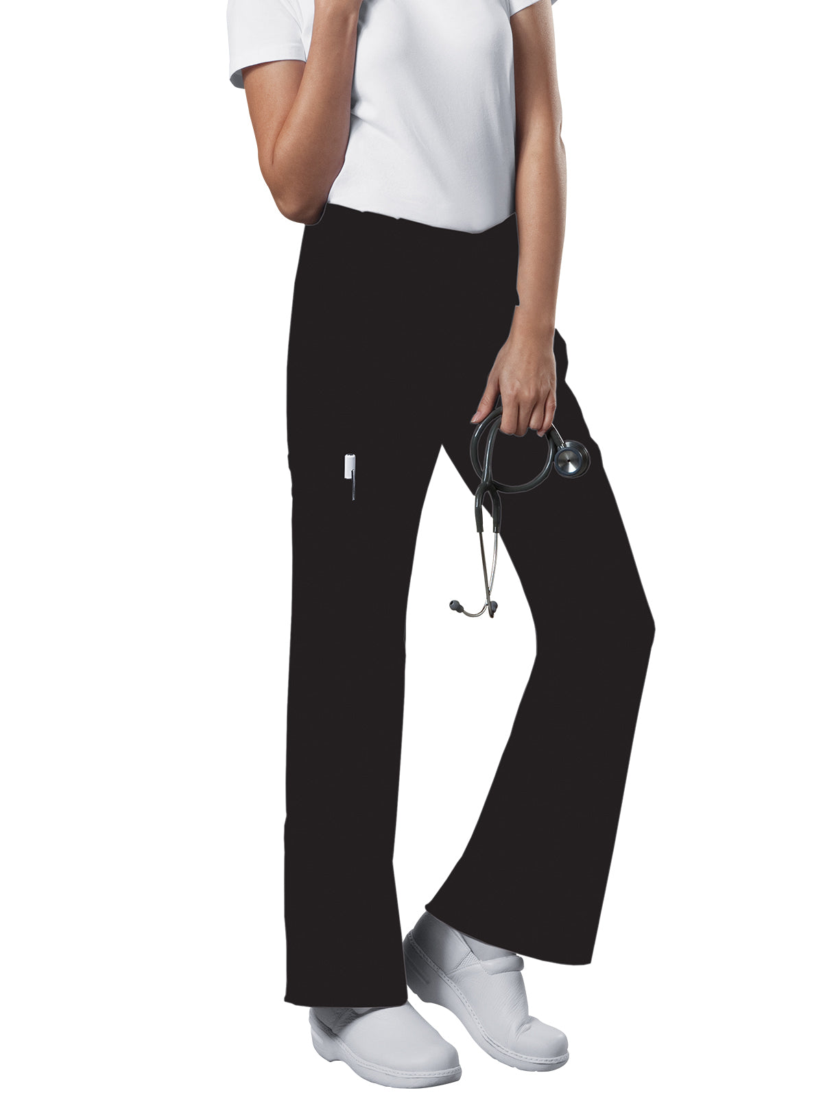 Cherokee - Workwear Core Stretch - Mid Rise Drawstring Cargo Pant