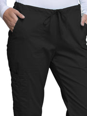 Cherokee - Workwear Core Stretch - Mid Rise Drawstring Cargo Pant