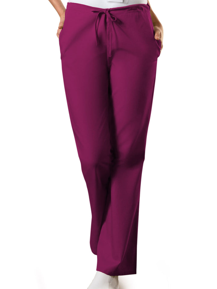 Cherokee - Workwear Originals - Women's 3-Pocket Natural Rise Drawstring Pant