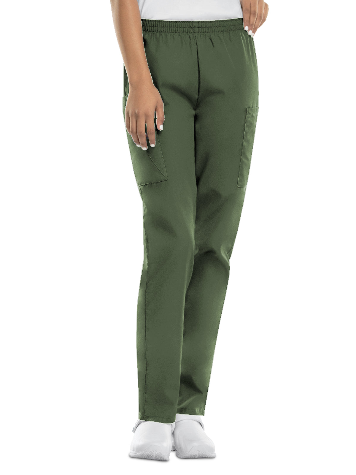 Cherokee - Workwear Originals - Women's 4-Pocket Natural Rise Cargo Pant