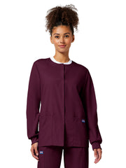 Cherokee - Workwear Originals - Women's 3-Pocket Snap Front Jacket