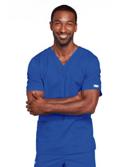 Cherokee - Workwear Core Stretch - Unisex Four-Pocket V-Neck Top