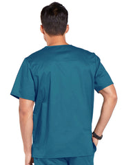 Cherokee - Workwear Core Stretch - Men's 1-Pocket Tuckable V-Neck Top