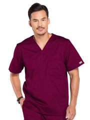 Cherokee - Workwear Core Stretch - Men's 1-Pocket Tuckable V-Neck Top