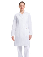 Dickies Medical - EDS Professional Whites - Women's Four-Pocket 37" Full-Length Lab Coat