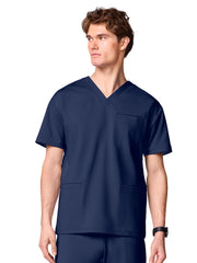 Cherokee - Cherokee Achieve - Men's 3-Pocket V-Neck Scrub Top