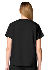 Cherokee - Workwear Revolution - Women's 3-Pocket Mandarin Collar Top