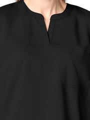 Cherokee - Workwear Revolution - Women's 3-Pocket Mandarin Collar Top
