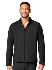 Cherokee Basics - Men's 4-Pocket Fleece Jacket
