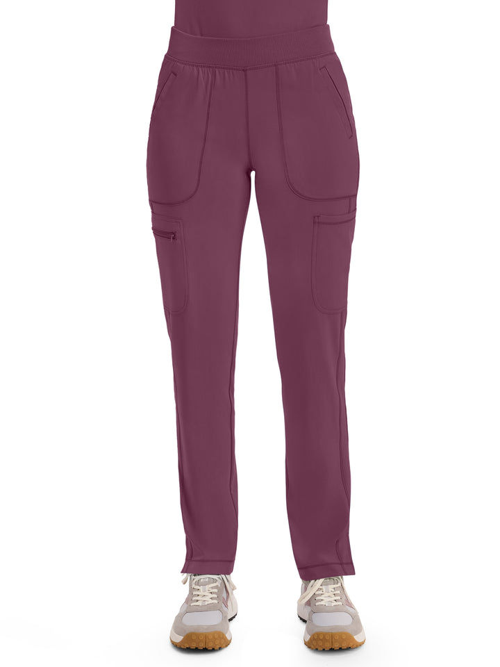 Infinity - Women's 6- Pocket Mid Rise Tapered Leg Pant