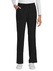 Cherokee - WW Originals Ultra - Women's 4-Pocket Drawstring Cargo Pant