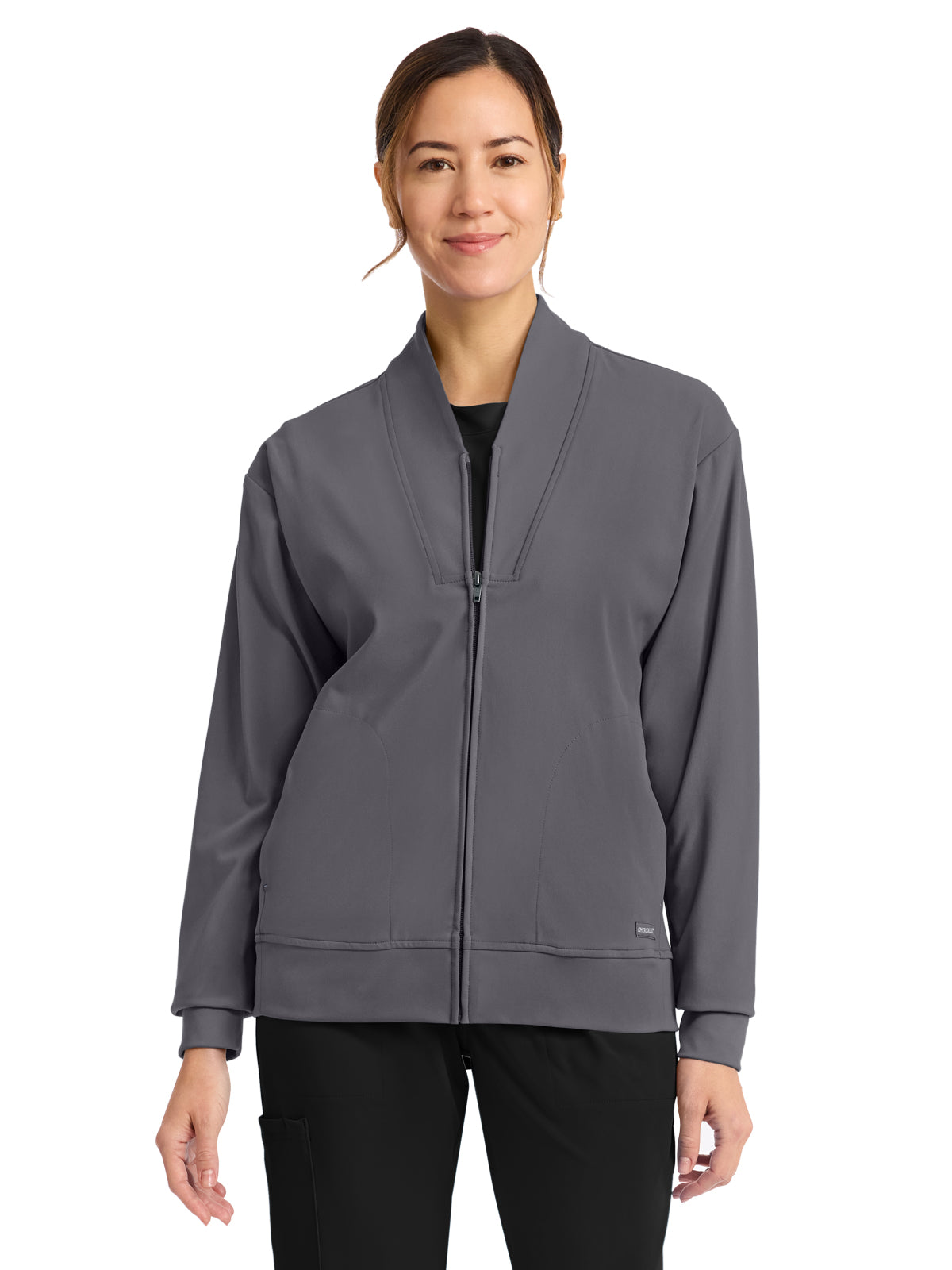 Cherokee - Cherokee Achieve - Women's 2-Pocket Warm-Up Jacket