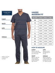Cherokee - Project Lab - Unisex 3-Pocket 40" Full-Length Lab Coat
