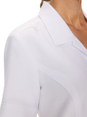 Cherokee - WW Originals Ultra - Women's 2-Pocket Button Front Dress