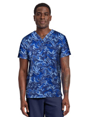 Cherokee - Genuine - Unisex V-Neck Print Top