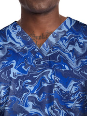 Cherokee - Genuine - Unisex V-Neck Print Top