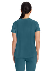 Infinity - Women's 2 Pocket Princess Seams V-Neck Top