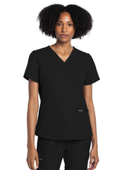Cherokee - WW Originals Ultra - Women's 3-Pocket V-Neck Top