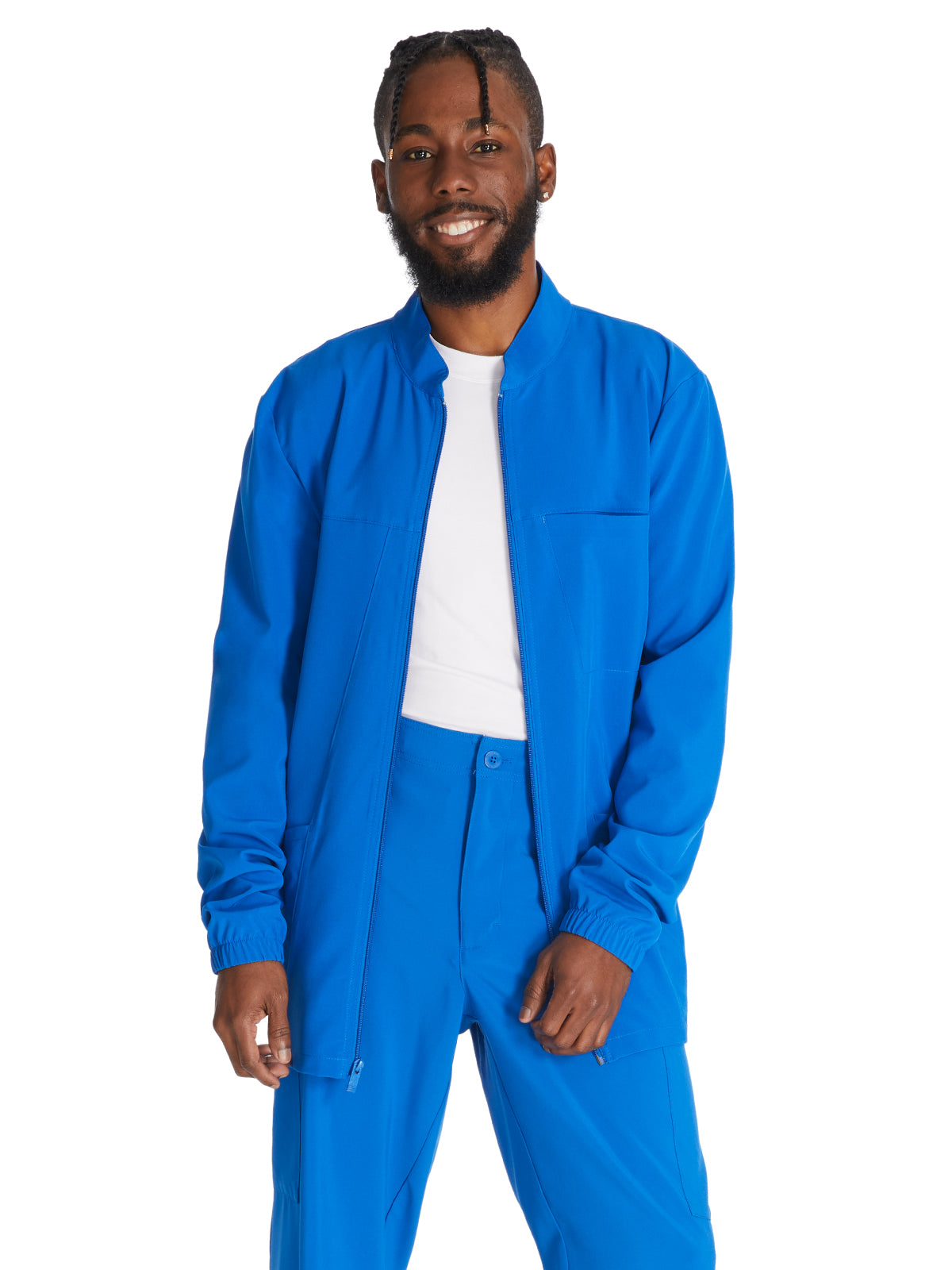 Dickies Medical - EDS Essentials - Men's 3-Pocket Zip Front Jacket