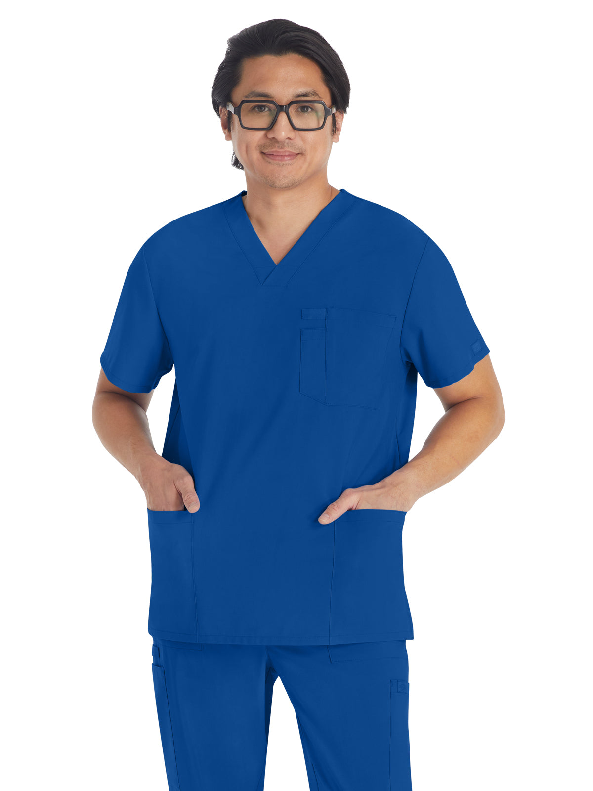 Dickies Medical - EDS Essentials - Men's 4-Pocket V-Neck Top