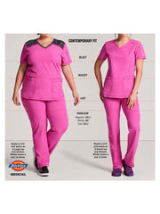 Dickies Medical - Dynamix - Women's 3-Pocket V-Neck Top