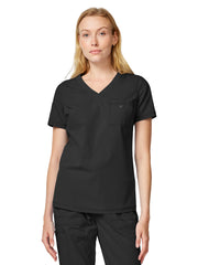 Dickies Medical - Forge - Women's 1-Pocket V-Neck Tuck-In Scrub Top