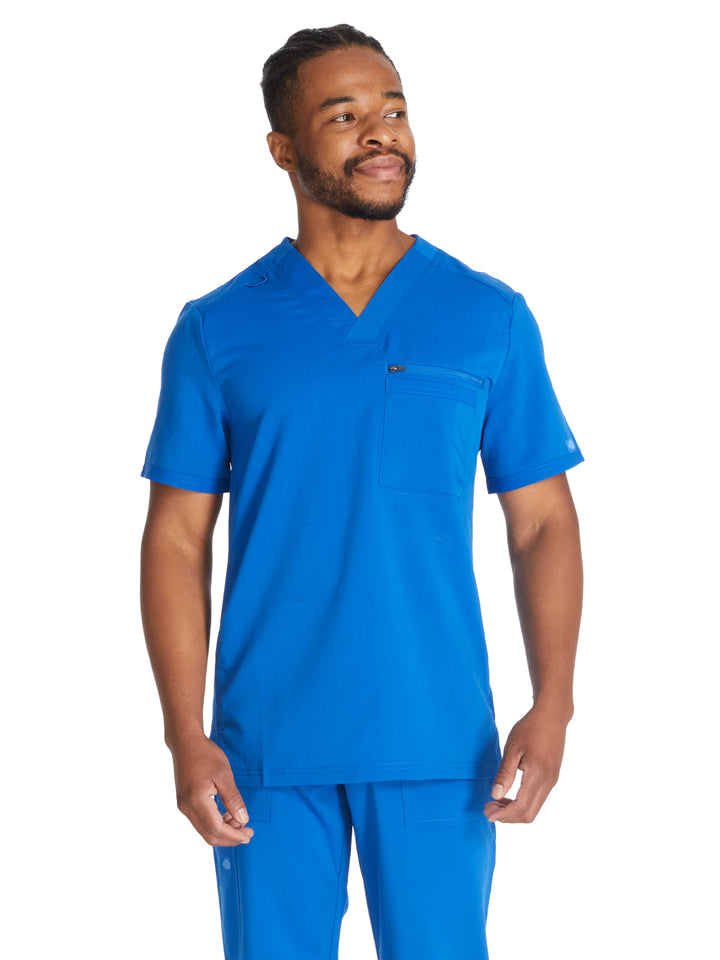 Dickies Medical - Balance - Men's 2-Pocket Tuckable V-Neck Top