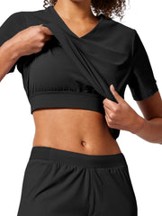 Infinity Pursuit - Women's 2-Pocket Built in Sport Bra Top