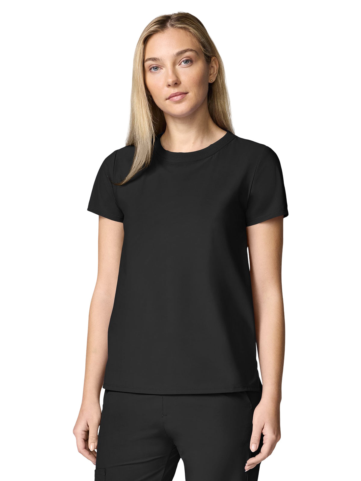 Infinity Pursuit - Women's Pocketless Crew Neck Scrub Top