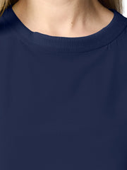 Infinity Pursuit - Women's Pocketless Crew Neck Scrub Top