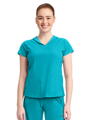 Infinity GNR8 - Women's 2-Pocket Mock-Wrap V-Neck Top