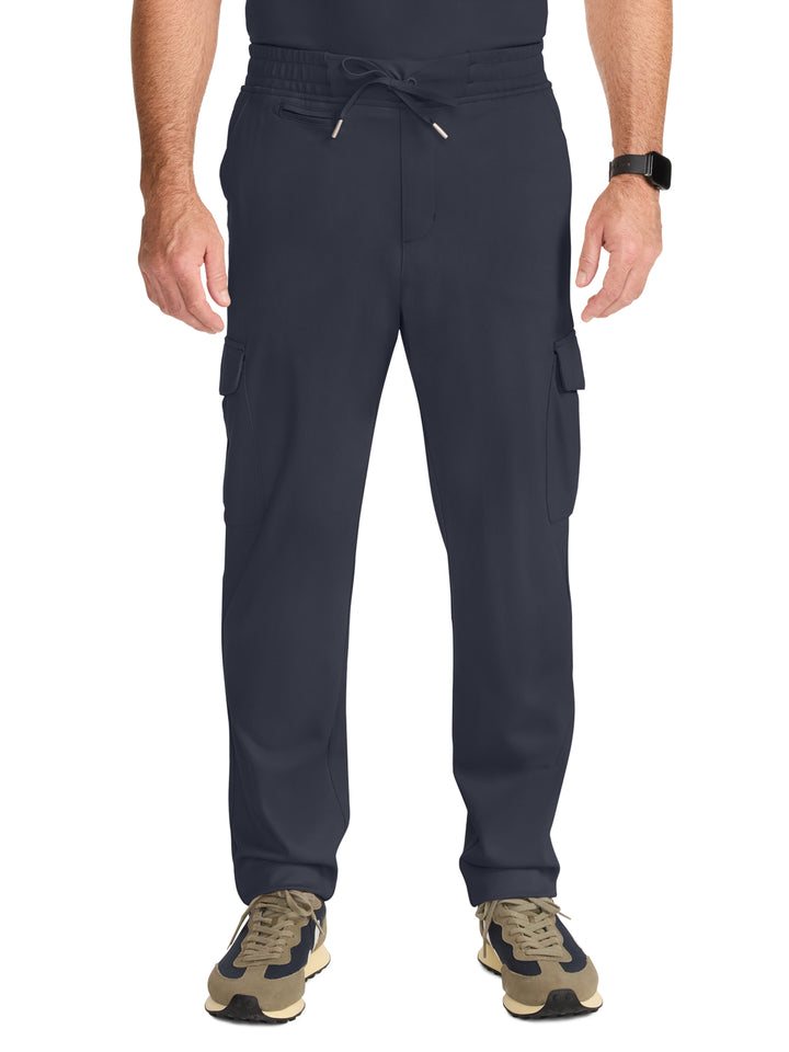 Medelita Scrubs - Men's 7-Pocket Ponte Cargo Scrub Pant