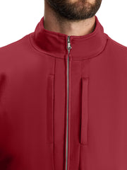 Medelita Scrubs - Men's 6-Pocket Ponte Track Jacket