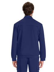 Medelita Scrubs - Men's 6-Pocket Ponte Track Jacket