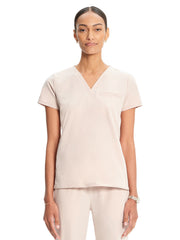 Medelita Scrubs - Women's 3-Pocket Flora V-Neck Scrub Top