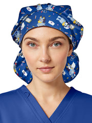 Cherokee - Tooniforms - Unisex Print Bouffant Scrub Hat