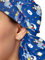 Cherokee - Tooniforms - Unisex Print Bouffant Scrub Hat