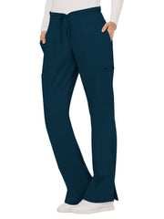 Cherokee - Workwear Revolution - Women's 5-Pocket Mid Rise Drawstring Pant
