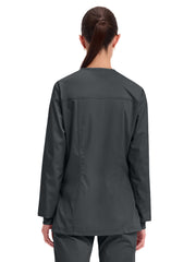 Cherokee - Workwear Revolution - Women's 3-Pocket Snap Front Jacket