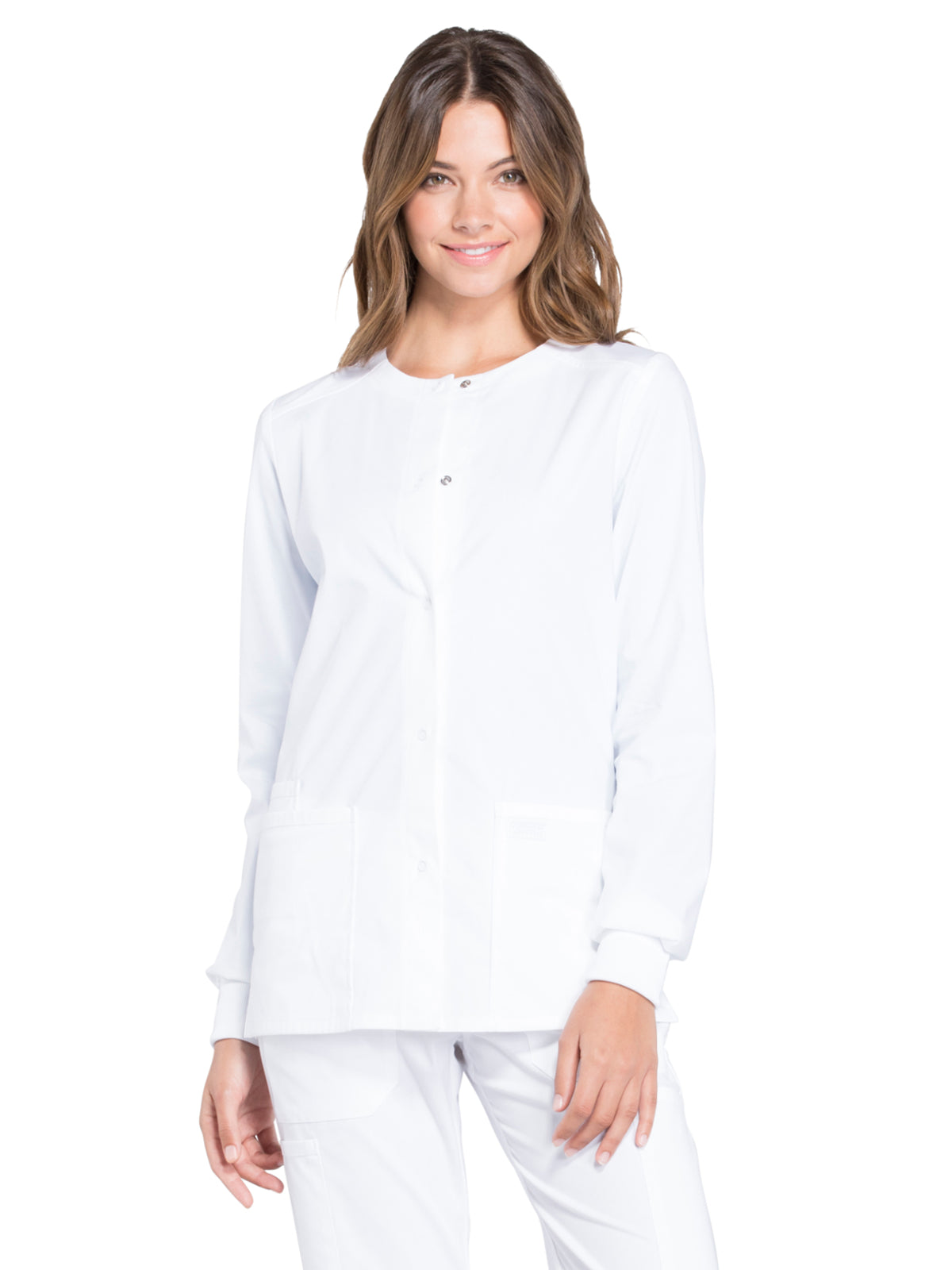 Cherokee - Workwear Professionals - Women's Snap Front Jacket