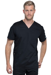 Cherokee - Workwear Revolution - Men's 2-Pocket V-Neck Top